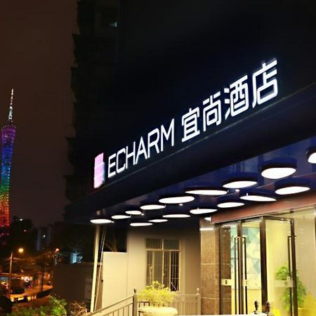 Echarm Hotel Guangzhou Kecun Metro Station ภายนอก รูปภาพ